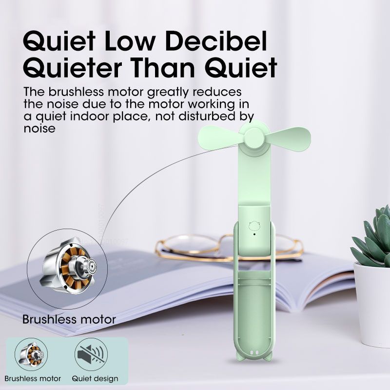Portable Handheld Fan w/ USB