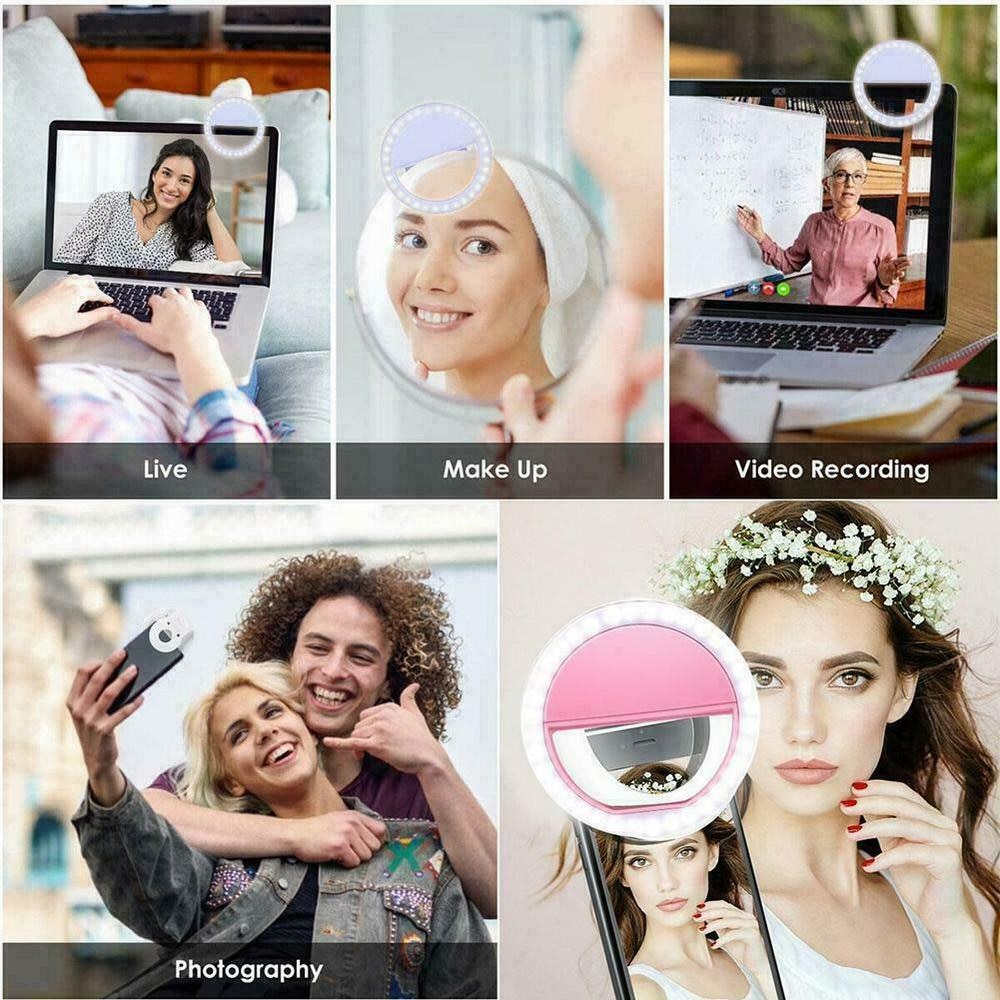 Ring Light Mini Clip USB