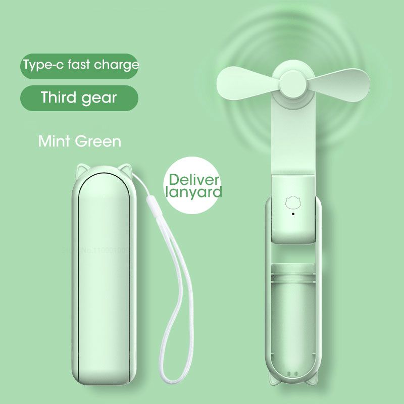 Portable Handheld Fan w/ USB