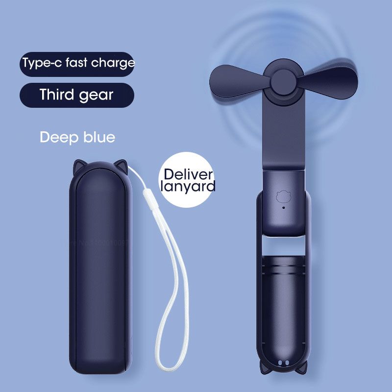 Portable Handheld Fan w/ USB