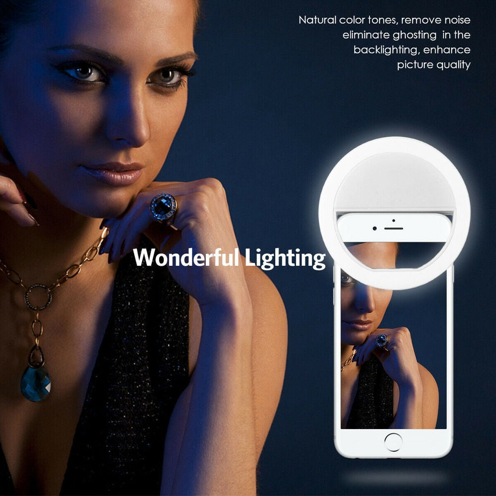 Ring Light Mini Clip USB